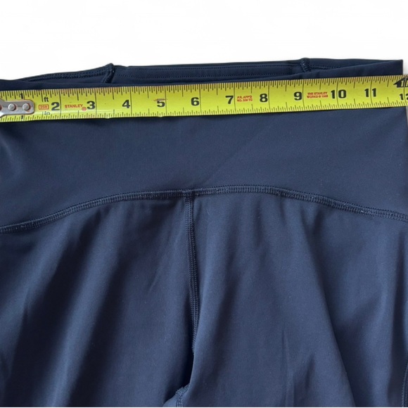 Lululemon Wunder Under Crop Mesh Leggings Black Size 4 | High Rise Luxtreme Yoga - Picture 4 of 8